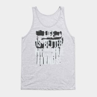 Life is better with true friends - Cat 2 Tank Top